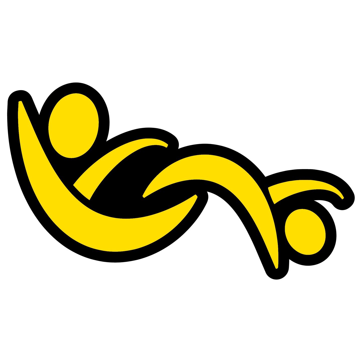 International Swinger Symbol - Multi-Color 6" Wide