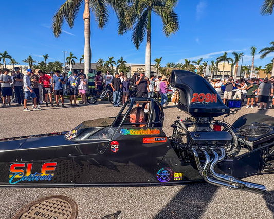 Revving Up the Racing Scene: How SLE Customs Fuels Drag Racing with Unique Decals and Sponsorships