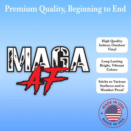 MAGA AF Decal