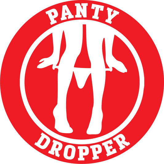 Panty Dropper Decal - Humorous Car Sticker